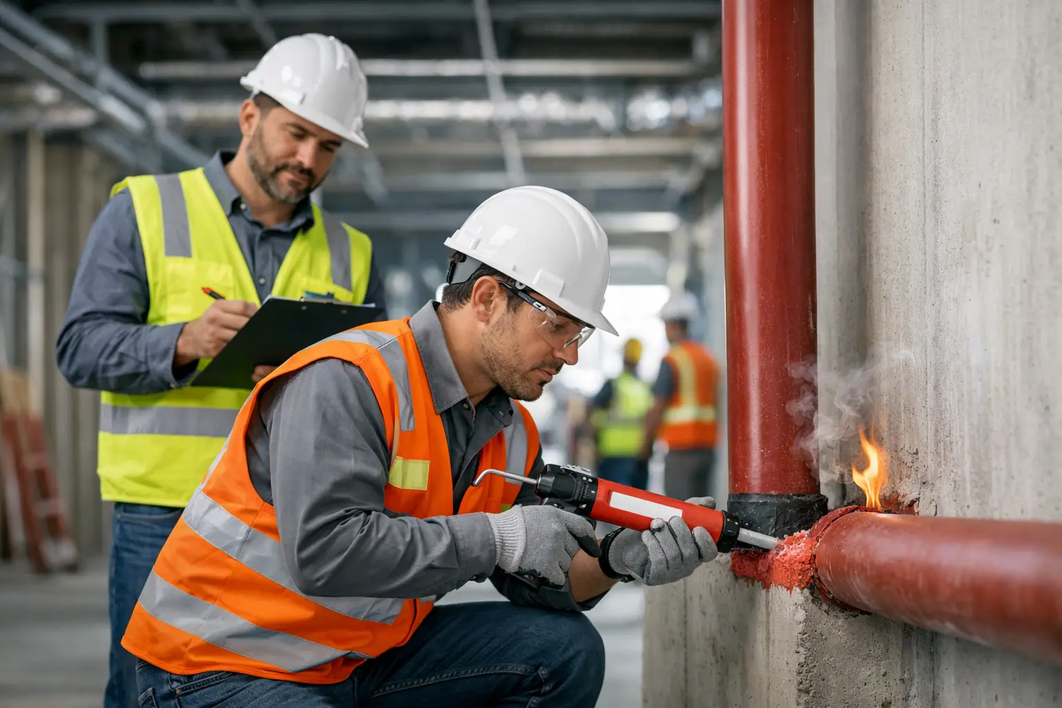How Firestop Contractors Keep Projects Moving