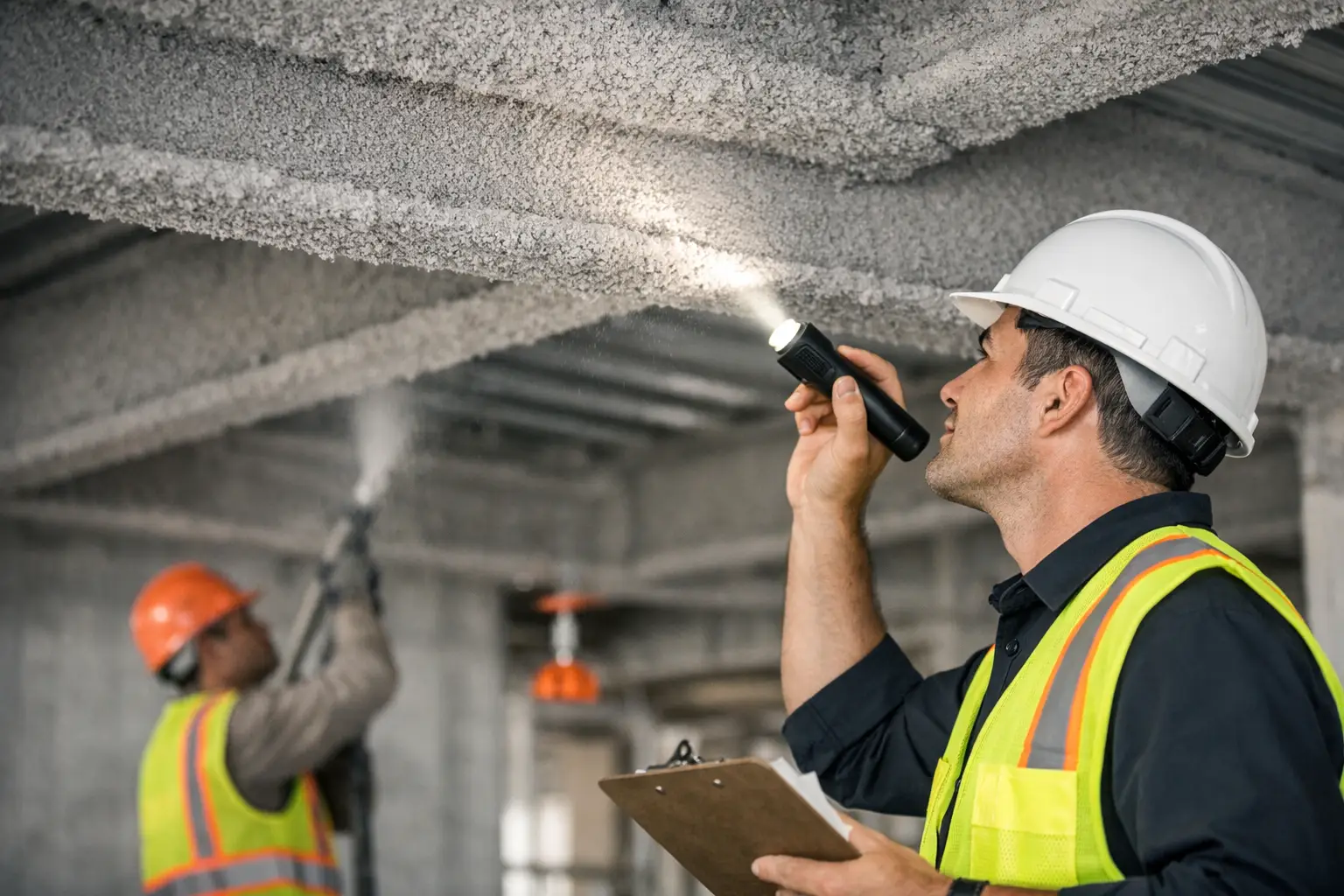 Isolatek SFRM Installation That Passes Inspection Isolatek SFRM Installation That Passes Inspection