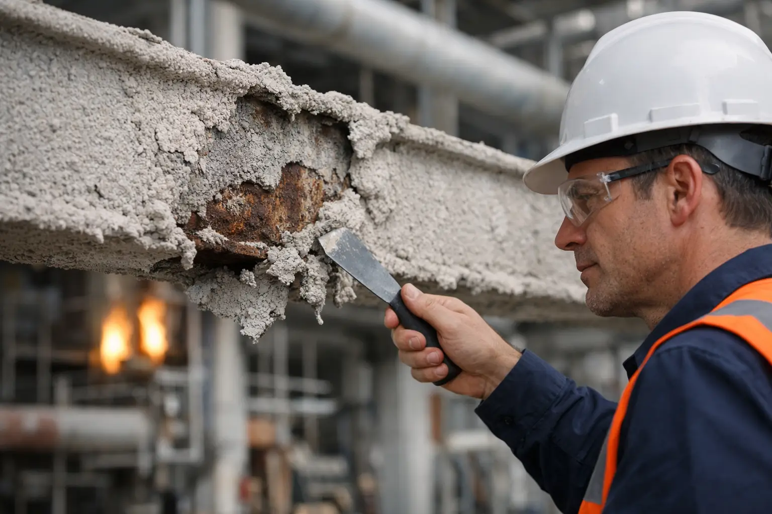 When to Replace Damaged Fireproofing Systems